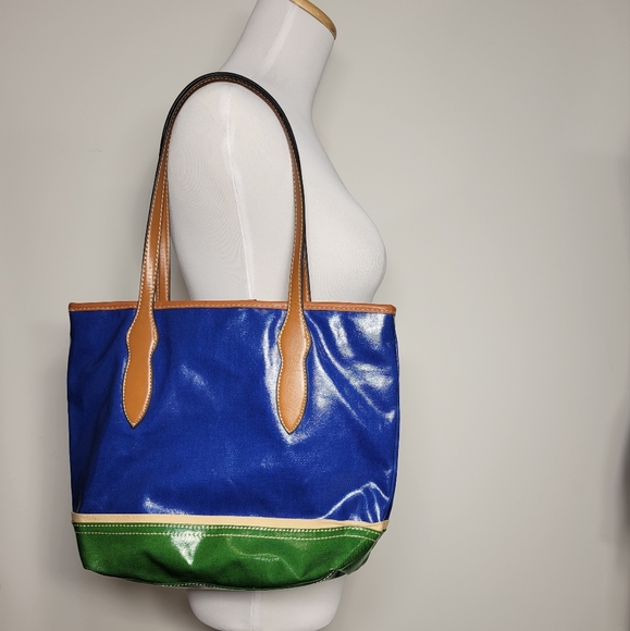 FRANCO SARTO PU LEATHER TOTE BAG WITH POCHETTE - Picture 2 of 14